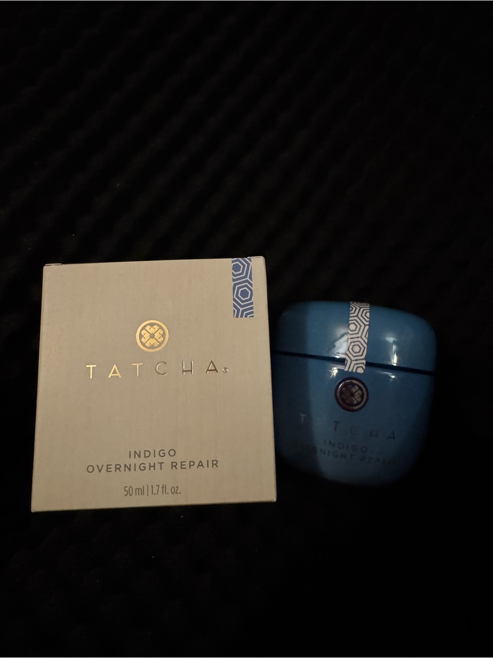 Tatcha Indigo Overnight Repair Cream - full size 50mL